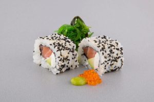 receta sushi california queso crema