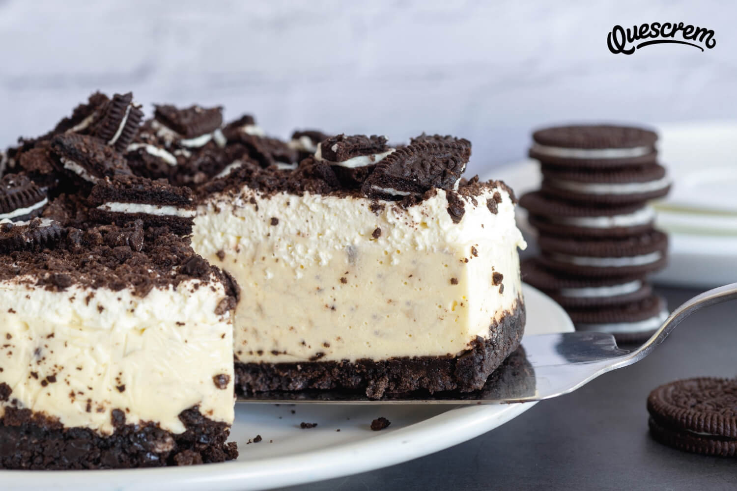 receta cheesecake oreo quescrem