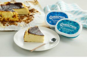 receta basque cheesecake queso azul quescrem