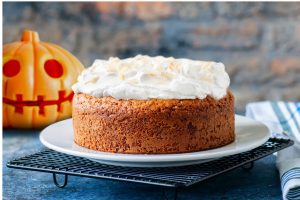 receta cake queso crema y calabaza con esponjoso de mascarpone quescrem